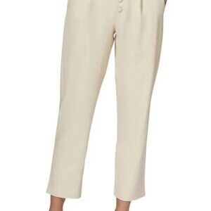Paige Faux Leather Straight Leg Pants (NWT)